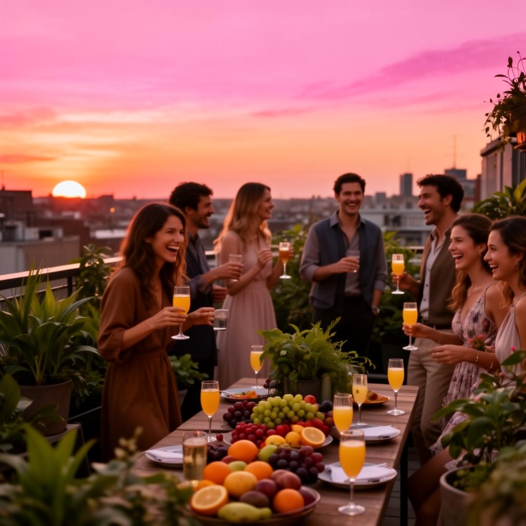 Rooftop Mimosa Brunch